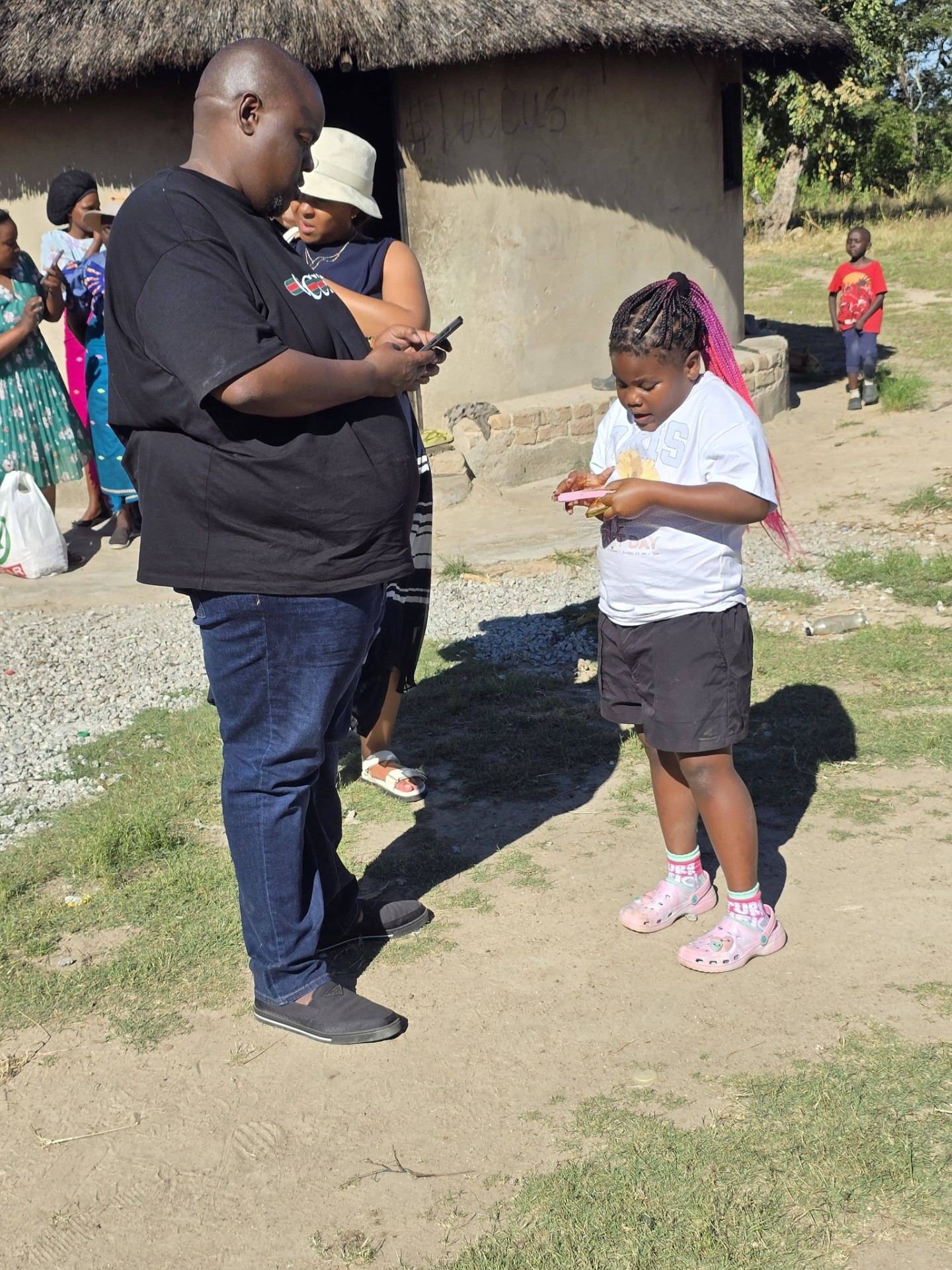 Returning to the village · giving to the next generation